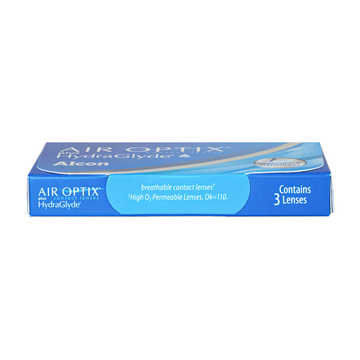 Air Optix plus HydraGlyde 3 шт