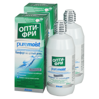 раствор Опти-Фри Pure Moist, 300 мл х2