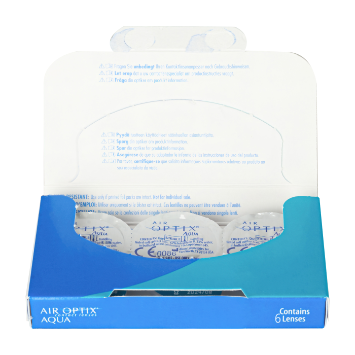 Air Optix aqua 6 шт