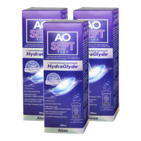 раствор  Aosept Plus HydraGlyde 360 мл х3