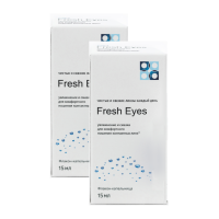 капли Офтальмикс Fresh Eyes, 15 мл х2