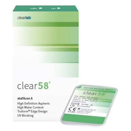 Clear 58, 6 шт