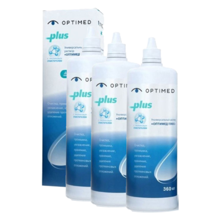 Раствор Optimed Plus, 360 мл х3