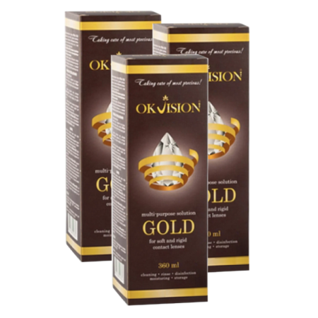 Раствор OKVision Gold, 360 мл х3