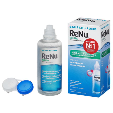 раствор ReNu MultiPlus, 120 мл